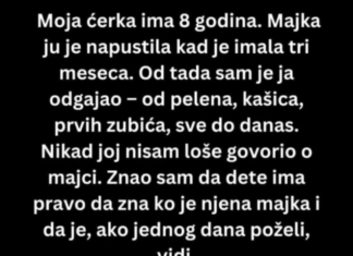 „Samohrani sam otac – a rečenica moje ćerkice me je slomila“ „Samohrani sam otac – a rečenica moje ćerkice me je slomila“