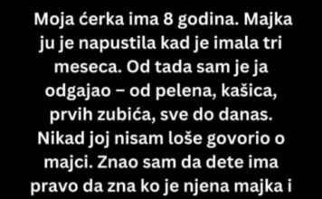 „Samohrani sam otac – a rečenica moje ćerkice me je slomila“ „Samohrani sam otac – a rečenica moje ćerkice me je slomila“