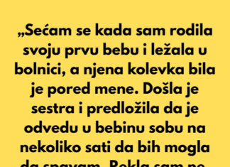 „Sećam se pre 17 godina, kada sam rodila svoju prvu bebu i ležala u bolničkoj sobi” „Sećam se pre 17 godina, kada sam rodila svoju prvu bebu i ležala u bolničkoj sobi”