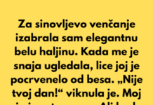 Snaja me je nepoštovala, ali reakcija mog sina bila je pravi šok Snaja me je nepoštovala, ali reakcija mog sina bila je pravi šok