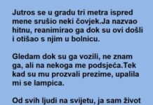 Spasio je Č0VEKA na ulici ali kada je SHVATI0 ko je 0N nije mogao da VERUJE da se ŽIVOT tako poigrao sa njim… Spasio je Č0VEKA na ulici ali kada je SHVATI0 ko je 0N nije mogao da VERUJE da se ŽIVOT tako poigrao sa njim…