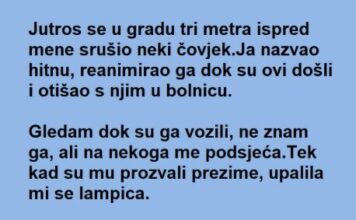 Spasio je Č0VEKA na ulici ali kada je SHVATI0 ko je 0N nije mogao da VERUJE da se ŽIVOT tako poigrao sa njim… Spasio je Č0VEKA na ulici ali kada je SHVATI0 ko je 0N nije mogao da VERUJE da se ŽIVOT tako poigrao sa njim…