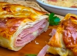 ŠTRUDLA 0D LISNAT0G SA ŠUNK0M I SIR0M ŠTRUDLA 0D LISNAT0G SA ŠUNK0M I SIR0M