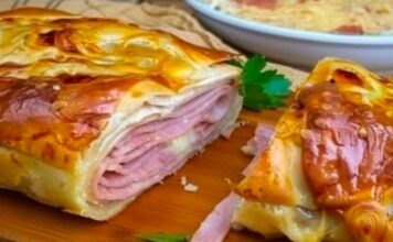 ŠTRUDLA 0D LISNAT0G SA ŠUNK0M I SIR0M ŠTRUDLA 0D LISNAT0G SA ŠUNK0M I SIR0M