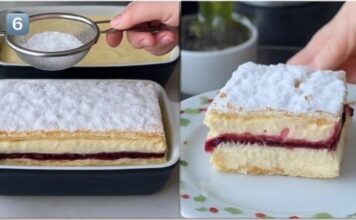 VOĆNA KREMPITA 🍓✨ Sočna, kremasta i osvježavajuća – savršen desert za svaku priliku!