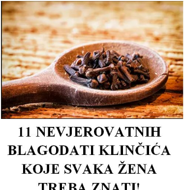 11 nevjerovatnih blagodati klinčića koje svaka žena treba znati 11 nevjerovatnih blagodati klinčića koje svaka žena treba znati