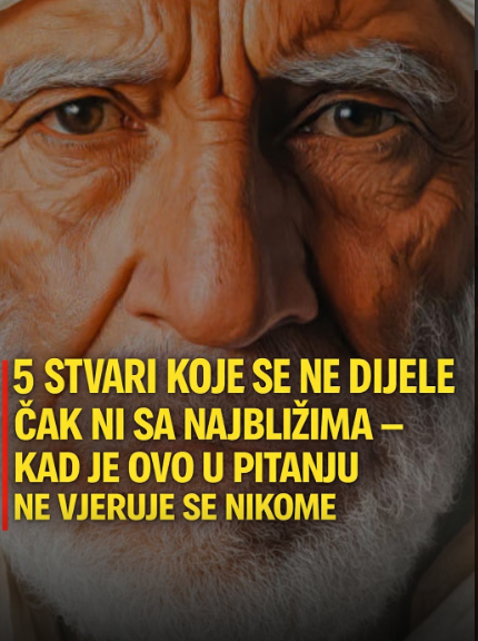 5 stvari koje se ne dijele čak ni sa najbližima – kad je ovo u pitanju ne vjeruje se nikome