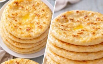 Brza večera bez kvasca – mekane jogurt pogačice iz tiganja Brza večera bez kvasca – mekane jogurt pogačice iz tiganja