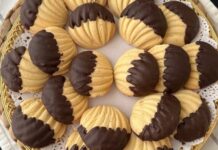 🍪 ŠKOLJKICE KEKSIĆI UMOČENI U ČOKOLADU 🍫 Neodoljivi keksići u obliku školjke