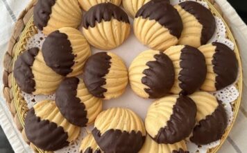 🍪 ŠKOLJKICE KEKSIĆI UMOČENI U ČOKOLADU 🍫 Neodoljivi keksići u obliku školjke