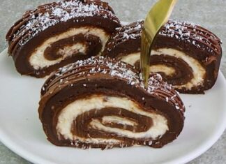 😍 ROLAT BEZ PEČENJA koji će nestati u trenu! Kremasto, osvježavajuće i neodoljivo! 🍰❄️