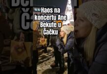 Haos na koncertu Ane Bekute, grudvama je gađali: “Sram vas bilo, imate li vi majku” Haos na koncertu Ane Bekute, grudvama je gađali: “Sram vas bilo, imate li vi majku”