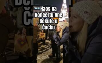 Haos na koncertu Ane Bekute, grudvama je gađali: “Sram vas bilo, imate li vi majku” Haos na koncertu Ane Bekute, grudvama je gađali: “Sram vas bilo, imate li vi majku”