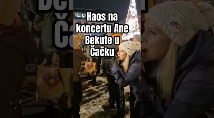 Haos na koncertu Ane Bekute, grudvama je gađali: “Sram vas bilo, imate li vi majku” Haos na koncertu Ane Bekute, grudvama je gađali: “Sram vas bilo, imate li vi majku”