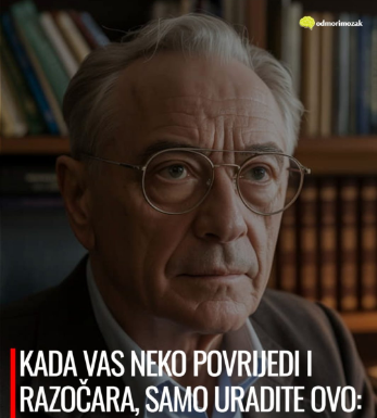KADA VAS NEKO POVRIJEDI I RAZOČARA, SAMO URADITE OVO: Mudar trik ruskog psihologa KADA VAS NEKO POVRIJEDI I RAZOČARA, SAMO URADITE OVO: Mudar trik ruskog psihologa