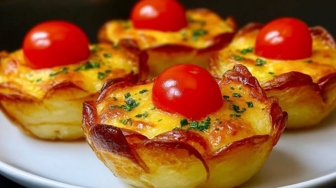 KROMPIR KORPICE – nestanu za 5 minuta, tople, kremaste i svi traže još 🥔🔥