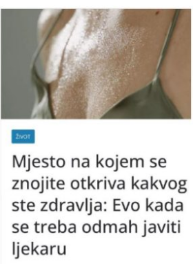 Mesta na kojima se znojite otkrivaju kakvog ste zdravlja: Evo kada se treba odmah javiti lekaru…FOTO Mesta na kojima se znojite otkrivaju kakvog ste zdravlja: Evo kada se treba odmah javiti lekaru…FOTO