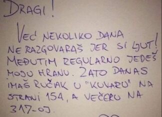 Muž se ljutio na suprugu sve dok nije dobio ovu poruku od nje… Lajk za gospođu i svaka čast… Muž se ljutio na suprugu sve dok nije dobio ovu poruku od nje… Lajk za gospođu i svaka čast…