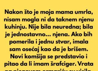 Nakon što je moja mama umrla, nisam mogla ni da taknem njenu kuhinju. Nakon što je moja mama umrla, nisam mogla ni da taknem njenu kuhinju.