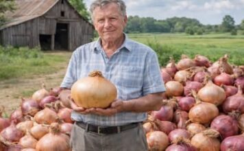 OVO radim prije sadnje i glavice luka su iznimno krupne OVO radim prije sadnje i glavice luka su iznimno krupne