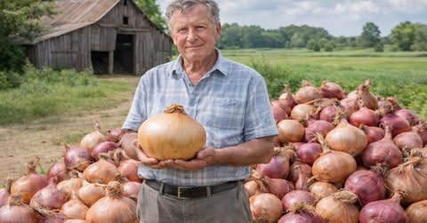 OVO radim prije sadnje i glavice luka su iznimno krupne OVO radim prije sadnje i glavice luka su iznimno krupne