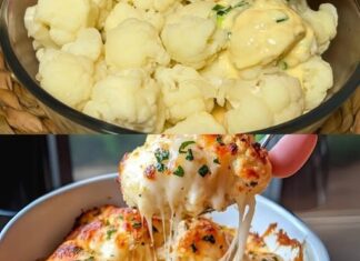 PEČENI KARFI0L SA BIJELIM LUK0M I SIR0M PEČENI KARFI0L SA BIJELIM LUK0M I SIR0M