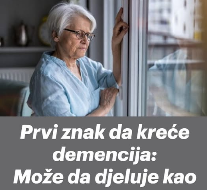 Prvi znak da kreće demencija: Može da djeluje kao potpuno normalna pojava – A NIJE! Prvi znak da kreće demencija: Može da djeluje kao potpuno normalna pojava – A NIJE!