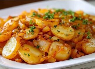 SAVRŠEN RECEPT ZA KROMPIR SA LUKOM: Jednostavan i ukusan recept! SAVRŠEN RECEPT ZA KROMPIR SA LUKOM: Jednostavan i ukusan recept!