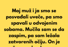 Šokantni šapat mog muža u mraku i dalje me proganja Šokantni šapat mog muža u mraku i dalje me proganja