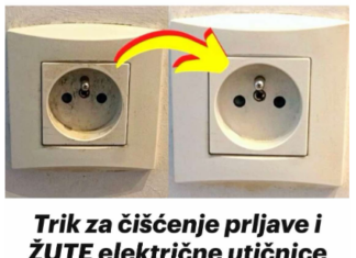 Trik za čišćenje prljave i ŽUTE električne utičnice (i da godinama izgleda kao nova)! Trik za čišćenje prljave i ŽUTE električne utičnice (i da godinama izgleda kao nova)!