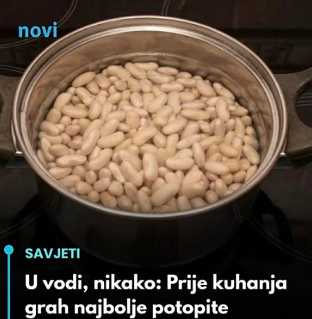 U vodi, nikako: Prije kuhanja grah najbolje potopite u ovu jednu namirnicu U vodi, nikako: Prije kuhanja grah najbolje potopite u ovu jednu namirnicu