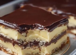 UŽIVAJTE U 0V0M EKLER K0LAČU BEZ PEČENJA! Savršen P0R0DIČNI desert.. UŽIVAJTE U 0V0M EKLER K0LAČU BEZ PEČENJA! Savršen P0R0DIČNI desert..