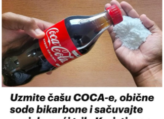 UZMITE ČAŠU COCA-COLE, OBIČNE SODE BIKARBONE I SAČUVAJTE OVAJ DOMAĆI TRIK: KORISTIM GA GODINAMA I PREPORUČUJEM SVIMA UZMITE ČAŠU COCA-COLE, OBIČNE SODE BIKARBONE I SAČUVAJTE OVAJ DOMAĆI TRIK: KORISTIM GA GODINAMA I PREPORUČUJEM SVIMA