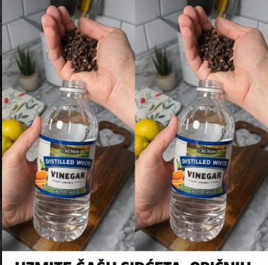 Uzmite čašu sirćeta, običnih karanfilića i dobro sačuvajte ovaj domaći trik: KORISTIM GA GODINAMA I PREPORUČUJEM SVIMA! Uzmite čašu sirćeta, običnih karanfilića i dobro sačuvajte ovaj domaći trik: KORISTIM GA GODINAMA I PREPORUČUJEM SVIMA!