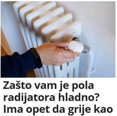 Zašto vam je pola radijatora hladno? Ima opet da grije kao lud kada uradite ovu jednostavnu stvar Zašto vam je pola radijatora hladno? Ima opet da grije kao lud kada uradite ovu jednostavnu stvar