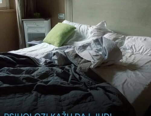 Znate li značenje nepospremljenog kreveta Znate li značenje nepospremljenog kreveta