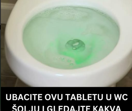 Bacite ovu tabletu u toalet i gledajte kako se magija dešava: požalit ćete što niste znali za to Bacite ovu tabletu u toalet i gledajte kako se magija dešava: požalit ćete što niste znali za to