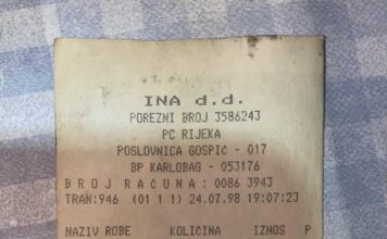 Čovjek je pronašao račun s benzinske iz 1998., šokirat će vas koliko je gorivo tada koštalo! Čovjek je pronašao račun s benzinske iz 1998., šokirat će vas koliko je gorivo tada koštalo!