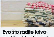 Evo što radite krivo svaki put kad perete kuhinjske krpe – 90% žena radi ovu grešku Evo što radite krivo svaki put kad perete kuhinjske krpe – 90% žena radi ovu grešku