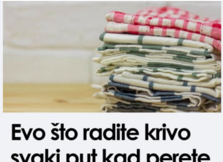 Evo što radite krivo svaki put kad perete kuhinjske krpe – 90% žena radi ovu grešku Evo što radite krivo svaki put kad perete kuhinjske krpe – 90% žena radi ovu grešku