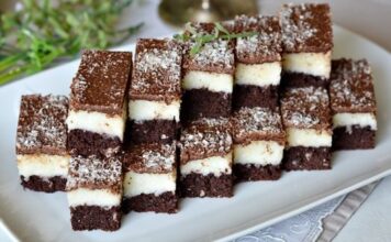 🥥🍫 BOUNTY KOLAČ – sočan kakao biskvit, kokos krema i čokoladna glazura! ❤️