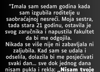 Imala sam sedam godina kada sam izgubila roditelje: Priča o sestrinskoj ljubavi, odgovornosti i novom početku Imala sam sedam godina kada sam izgubila roditelje: Priča o sestrinskoj ljubavi, odgovornosti i novom početku
