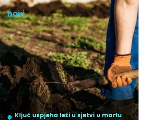 Krenite na vrijeme: Šta se sije u martu da bi vam bašta u maju bila puna plodova Krenite na vrijeme: Šta se sije u martu da bi vam bašta u maju bila puna plodova