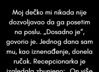 Moj dečko mi nikada nije dozvoljavao da ga posetim na radnom mestu. Moj dečko mi nikada nije dozvoljavao da ga posetim na radnom mestu.
