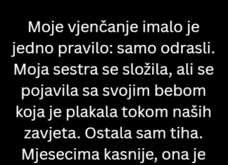 Moja sestra je uništila moje vjenčanje bez djece—pa sam joj poslužila hladnu osvetu. Moja sestra je uništila moje vjenčanje bez djece—pa sam joj poslužila hladnu osvetu.