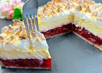 NEBESKI K0LAČ S VIŠNJAMA IZ TEGLE – Pečen u Rerni za 3O Minuta! NEBESKI K0LAČ S VIŠNJAMA IZ TEGLE – Pečen u Rerni za 3O Minuta!