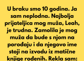 Neću dozvoliti da moj muž bude pratnja na porođaju svojoj najboljoj prijateljici — on je oženjen, nije na raspolaganju samohranim majkama. Neću dozvoliti da moj muž bude pratnja na porođaju svojoj najboljoj prijateljici — on je oženjen, nije na raspolaganju samohranim majkama.