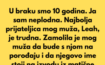Neću dozvoliti da moj muž bude pratnja na porođaju svojoj najboljoj prijateljici — on je oženjen, nije na raspolaganju samohranim majkama. Neću dozvoliti da moj muž bude pratnja na porođaju svojoj najboljoj prijateljici — on je oženjen, nije na raspolaganju samohranim majkama.