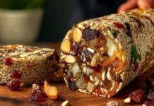 Nisam jeo šećer godinu dana! Najbolji energetski desert ikad!🍫 Samo izmiksajte, oblikujte, ohladite i narežite za zdravu poslasticu…