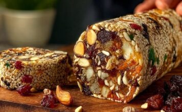 Nisam jeo šećer godinu dana! Najbolji energetski desert ikad!🍫 Samo izmiksajte, oblikujte, ohladite i narežite za zdravu poslasticu…